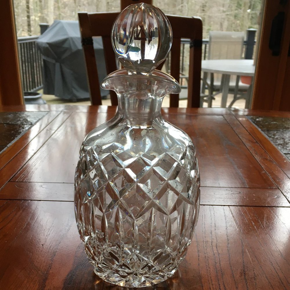 Vintage Crystal/Cut Glass Decanter
